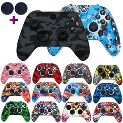 Antislip Beschermhoes Voor Xbox Serie X/S Game Controller Accessoires Siliconen Hoesjes Met Thumb Stick Grip Cap