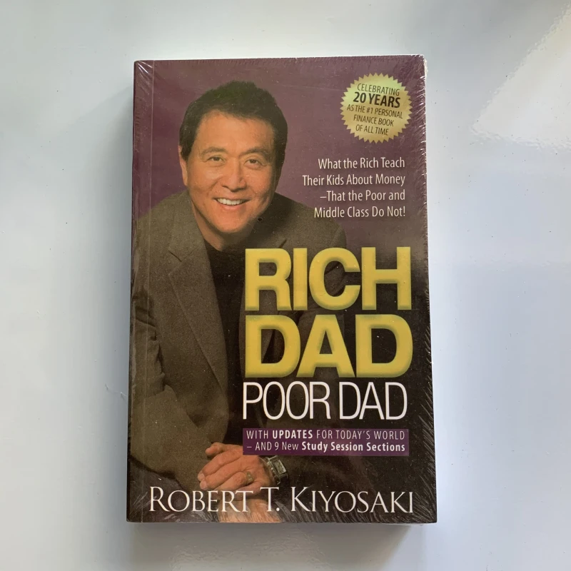Libro educativo para niños, libro de Educación de Inteligencia Financiera, Padre rico, padre, bajo, Robert Toru, Kiyosaki, finanzas personales