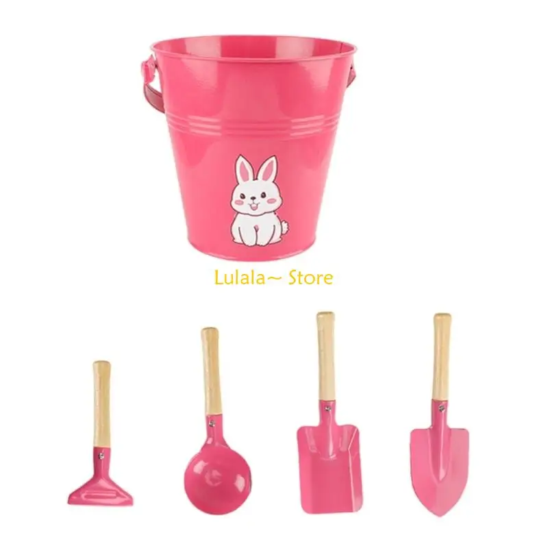 Y4QA Beach Sand Toy Sand Rake Snow Shovel Child Roleplay Gardening Outdoor Play Toy