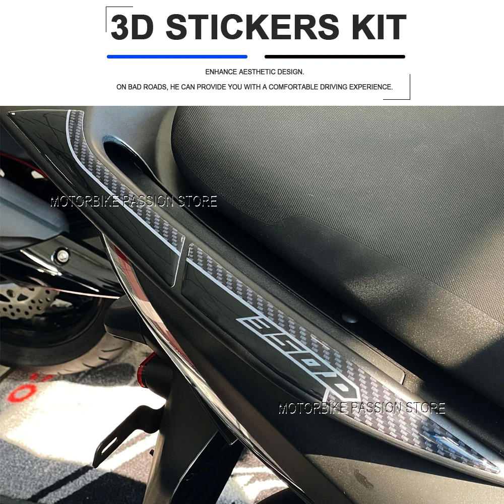 FOR ZONTES 350D 350 D 350d 2023 Motorcycle Body Anti Scratch Resistant Skid 3D Stickers Pattern Decorative Protective Sticker