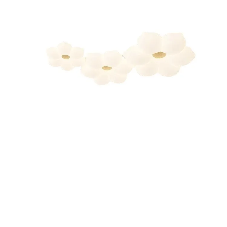 

Bedroom, ceiling lamp Internet celebrity petals, cream wind, children, room lamp