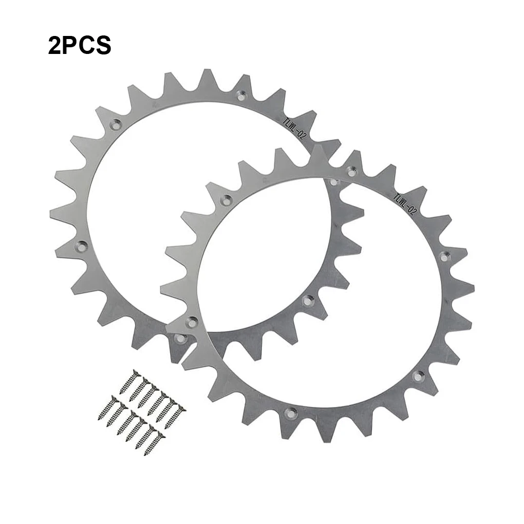 Robotic Lawnmower Wheel Spikes Made With Stainless Steel For Long-Term Easy To Install Rustproof