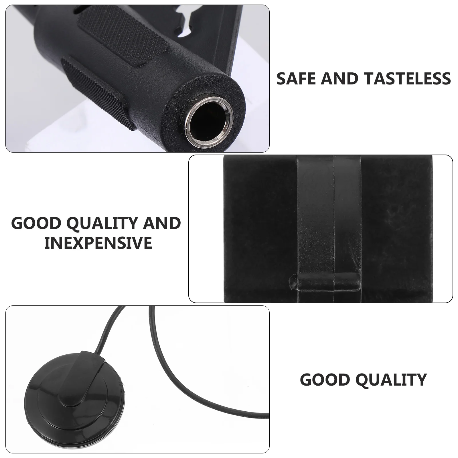 

Acoustic Guitar Pickup Piezo Transducer for Universal String Instruments Ukulele Violin Abs Anti Feedback Clear Sound