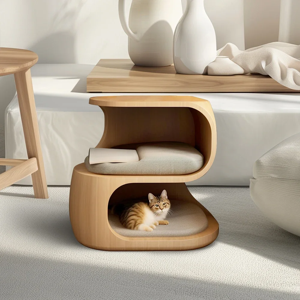 Cozy luxury Coffee Table Cat Cage Custom Animal Bed 3D printing Pet Houses