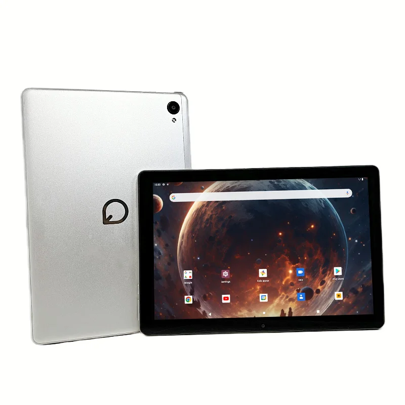 Typ-C Android 12 Tablet 4GB RAM 128GB ROM 10,1 Zoll Octa Core MTK8183 CPU WLAN Bluetooth 5,0 8,0 MP 13,0 MP 6000mAh