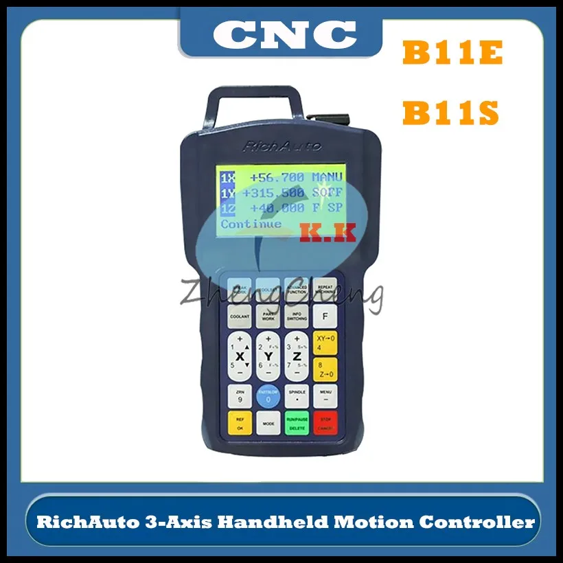 Новый richaito DSP b11 CNC контроллер b11S b11E 3-осевой ручной контроллер движения для гравировки и резки