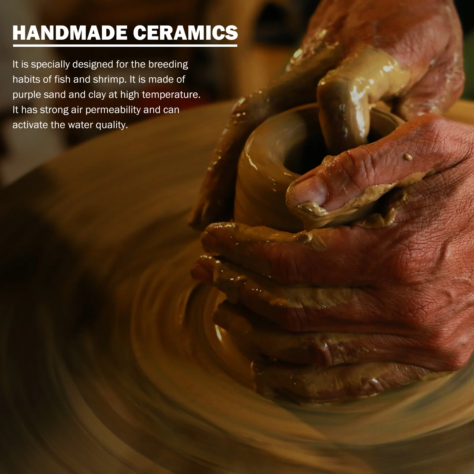 

Ceramic Hiding Cave For Betta Shrimp Guppy Fish Tank Decor Aquarium Eluding House Safe No Rough Edges Easy Clean Ornament