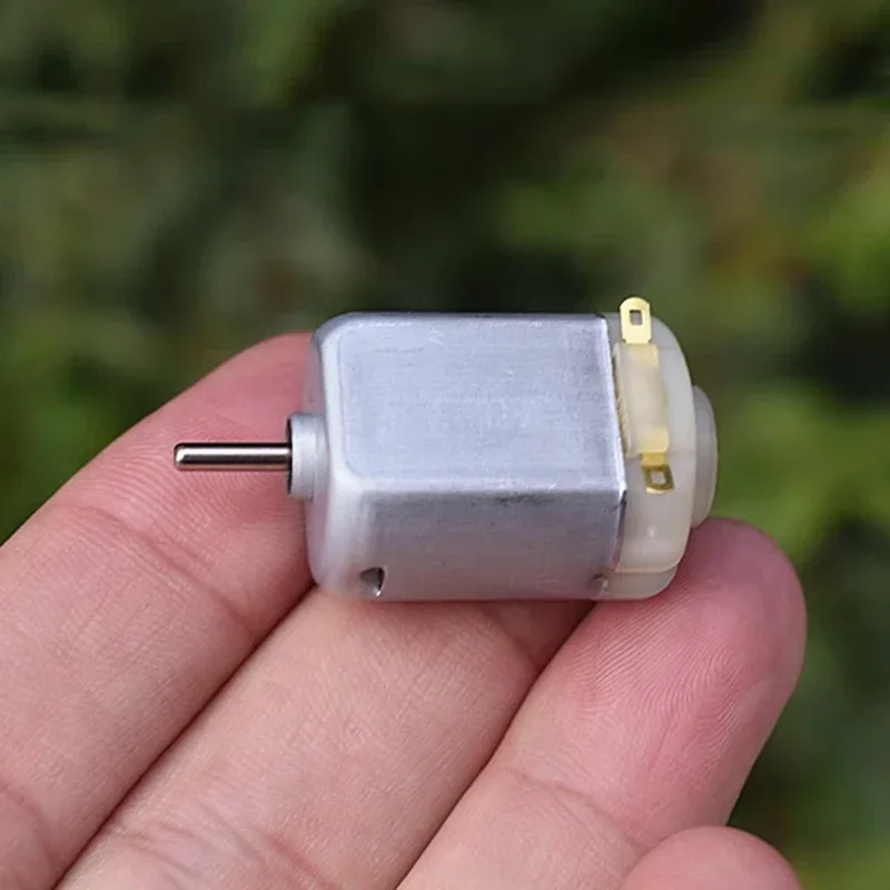 

Standard Motor FP130-CN Mini 130 High Speed DC Motor 3V 5V 6V 18000RPM with Strong Magnetic Carbon Brushes for DIY Hobby Toys