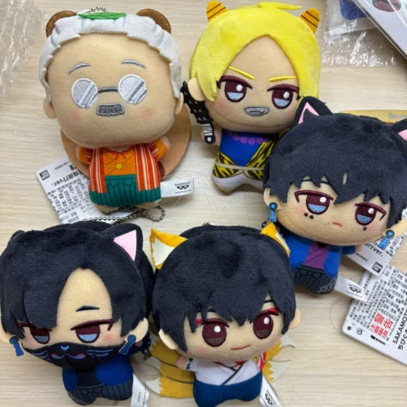 

Authentic Bandai Sakamoto Daily Anime Peripheral Character Models Plush Doll Pendants Children Toys Birthday Surprise Gifts