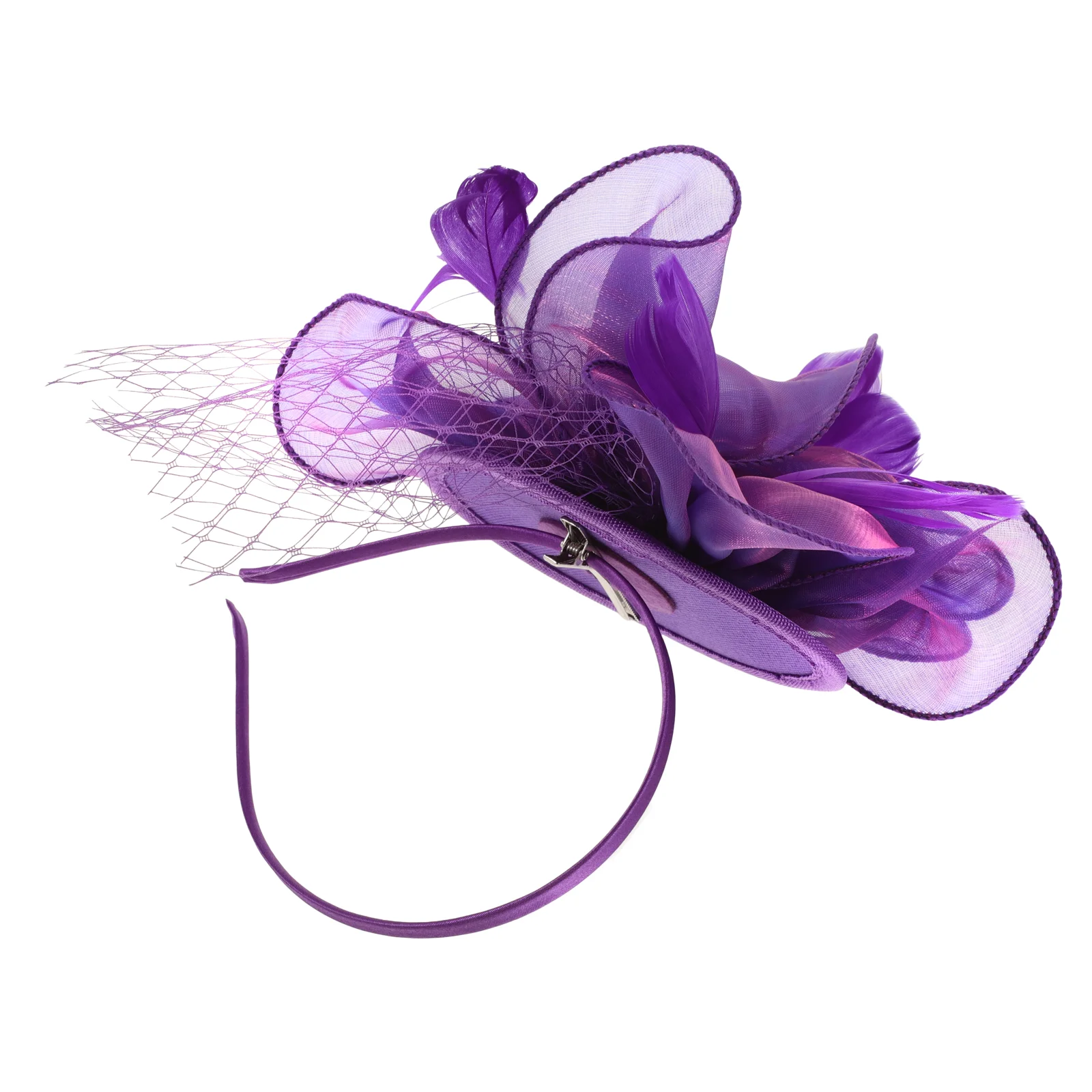 Headband Barrette Hat Women's Wedding Guest Dress Artificial Tea Party