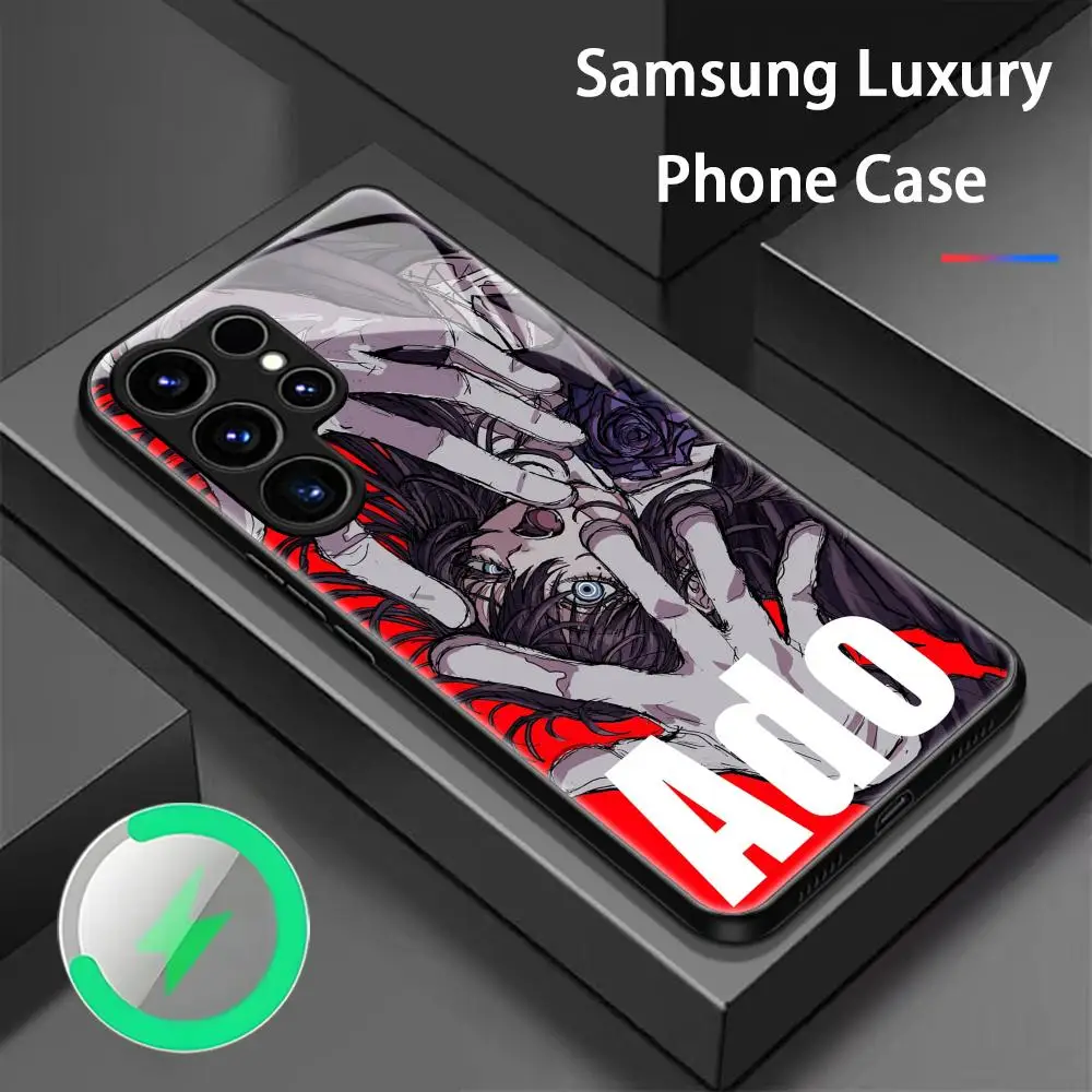 A-ado Phone Case For Samsung S26 S25 S24 S23 S22 S21 S20 Plus Ultra Fold A Glass Magnetic Case