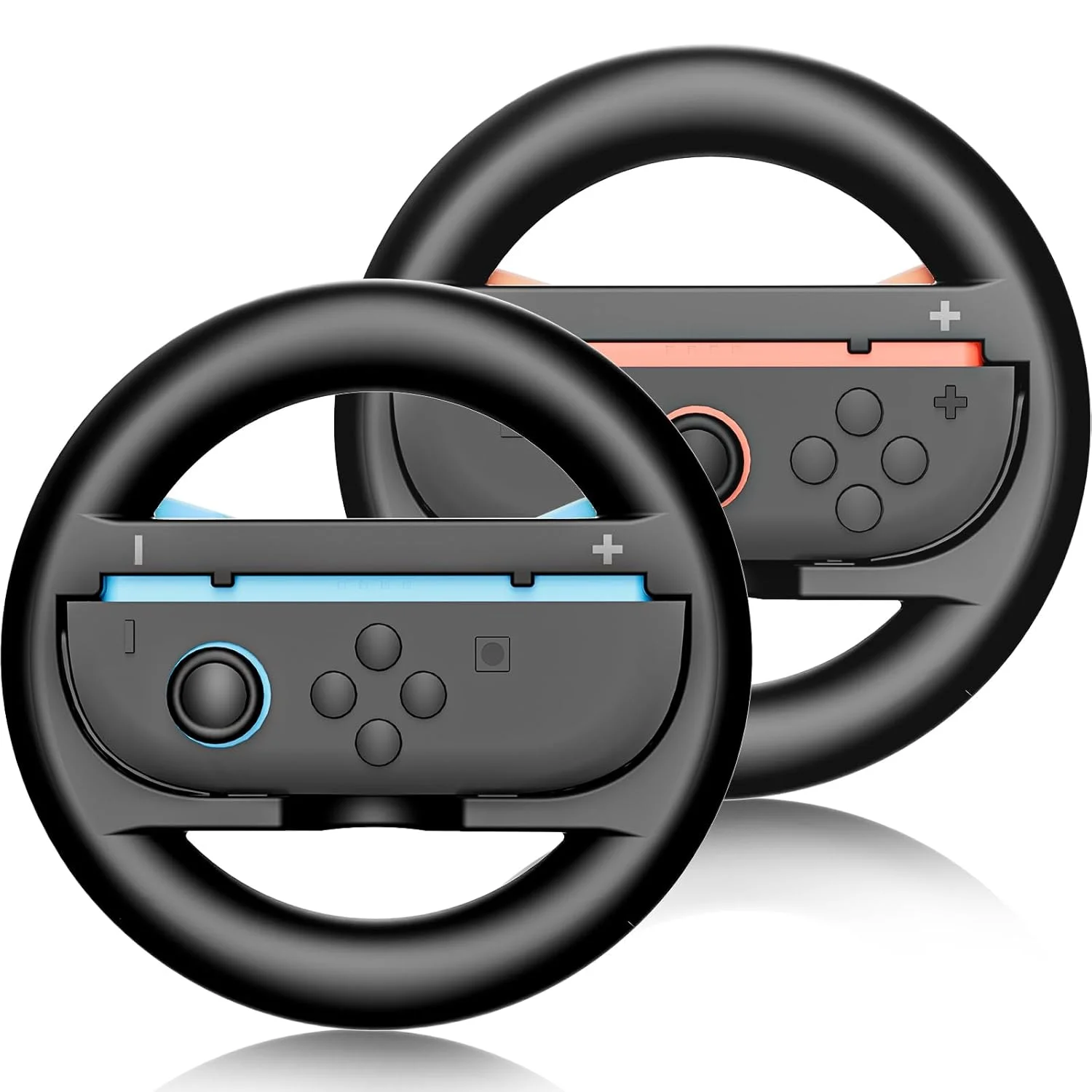 Steering Wheels for Switch 2,2 Pack Racing Game Wheels for Switch 2,Multiplayer Mode Accessories for Motion Racing GameTNS-3196