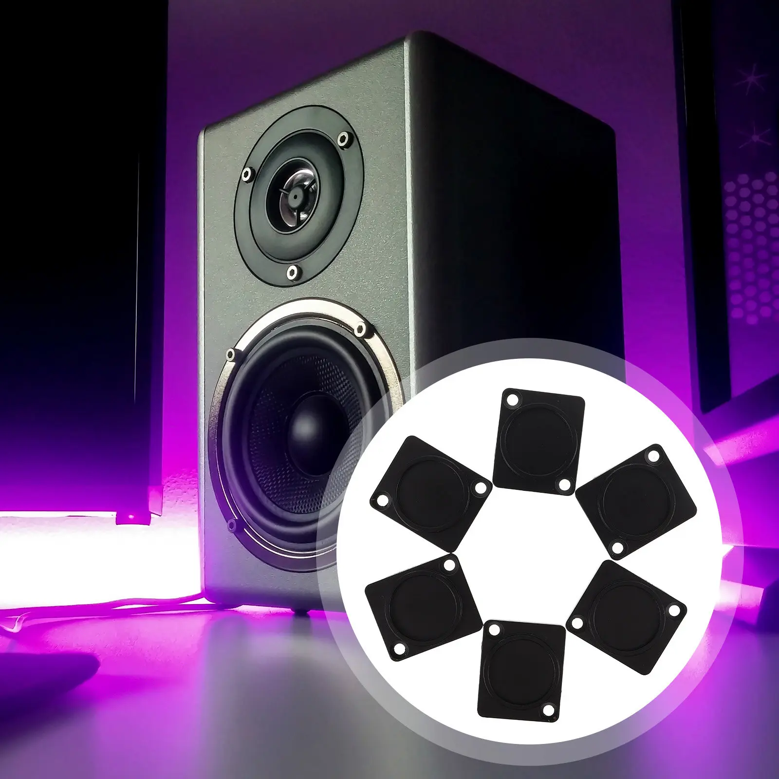 

Комплект из 6 прочных металлических заглушек для аудиоразъемов XLR, для панельного монтажа, защитные заглушки для аудиооборудования