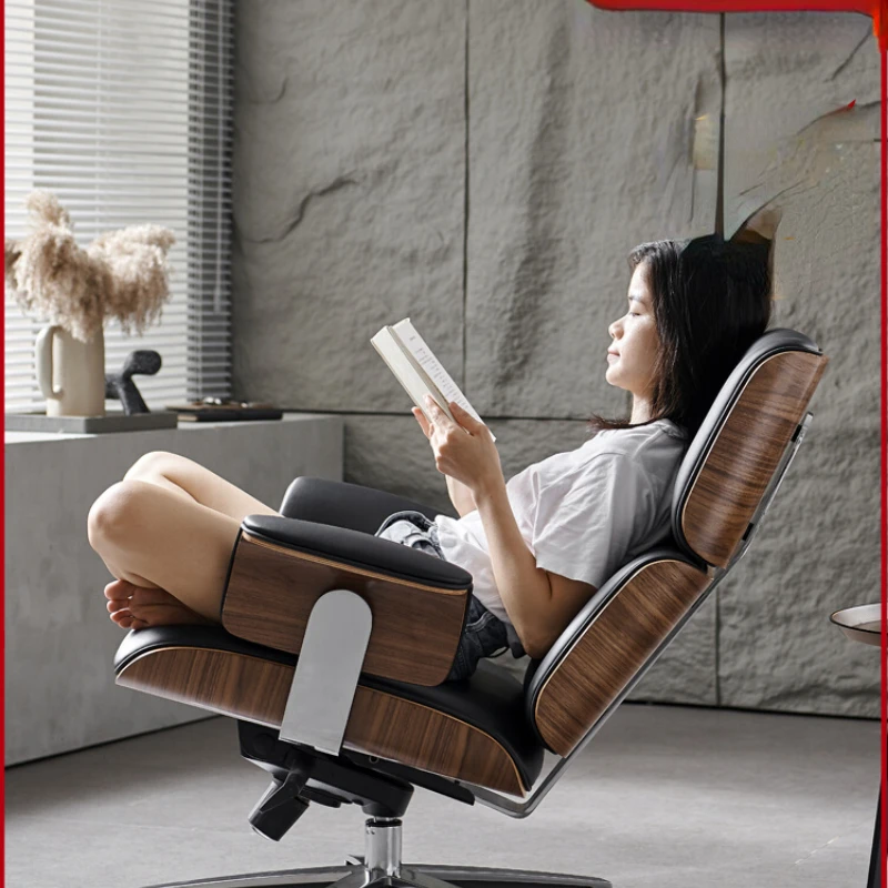 Boss's computer chair is a minimalist household adjustable swivel chair