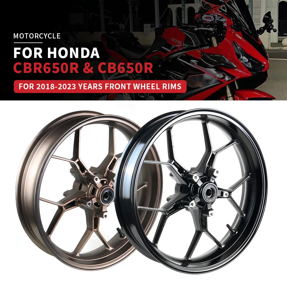 

High-quality Motorcycle Front Wheels Rims Change Accessories For CBR650R 2018-2023 Aluminum Wheel Hub