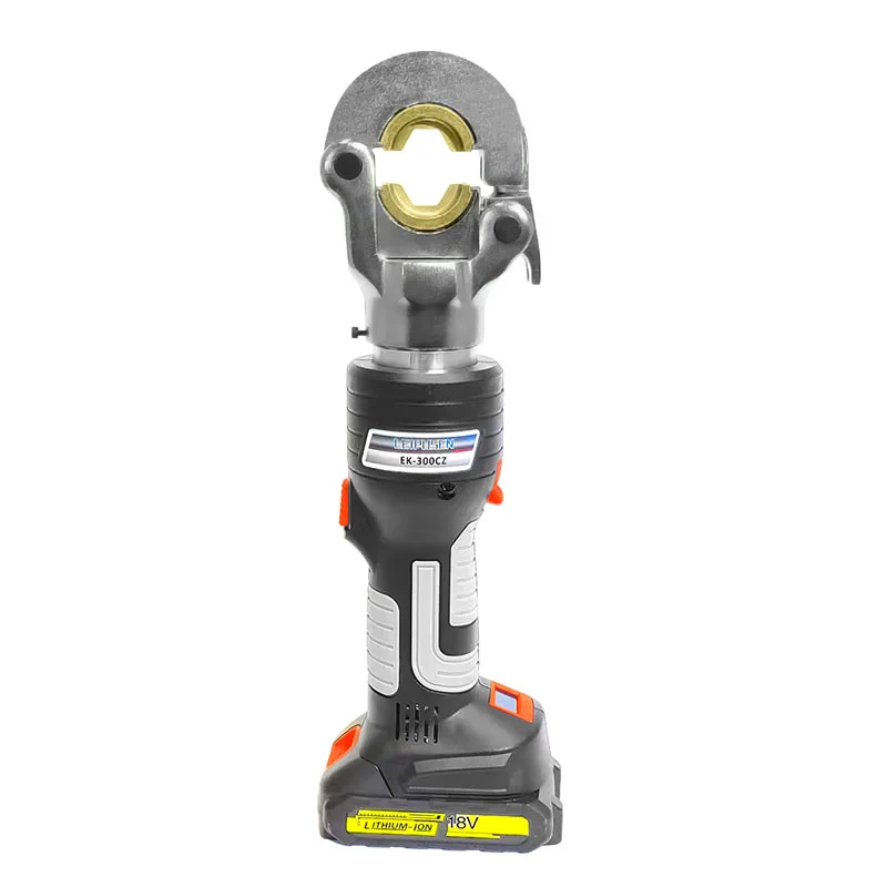 EK-300C Battery Hydraulic Crimping Tool for 4-300mm² Copper Aluminum Cable Terminal Portable Electric