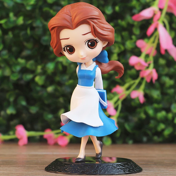 Q Posket Niedliche Große Augen Rapunzel Jenny Meerjungfrau Prinzessin PVC Anime-Puppen Sammlerversion Modell Spielzeug Geburtstagsgeschenk – Detail 5
