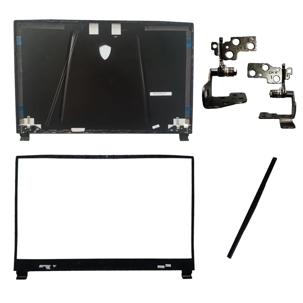 New For MSI GE75 RAIDER 8RE 8RF MS-17E1 MS-17E2 LCD TOP Back Cover/LCD Front Bezel Cover/Screen Hinges/LCD Hinge Cover