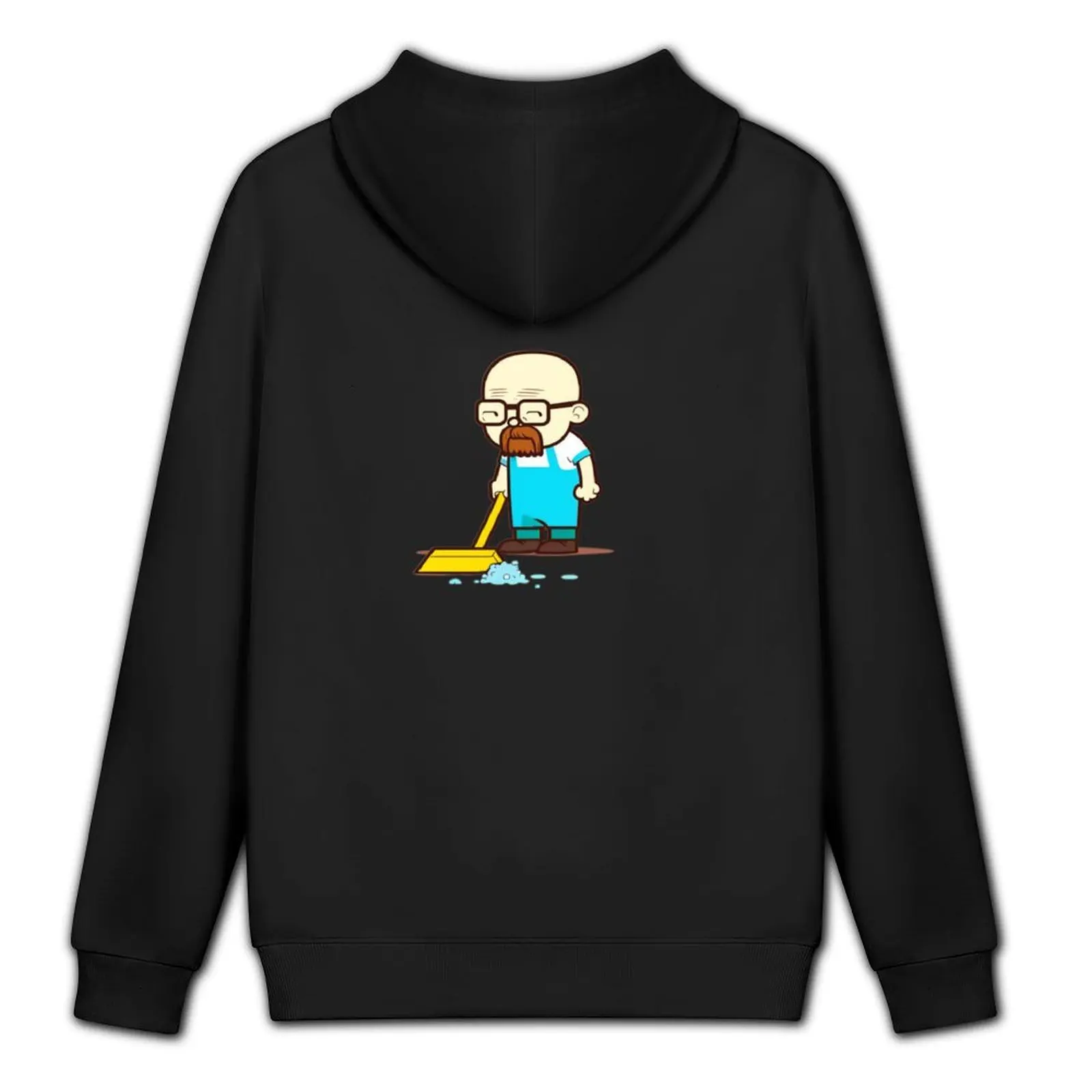 والتر الأبيض - كنس الأرضية هوديي أنيمي ملابس الرجال معطف الخريف الملابس الكورية رياضية