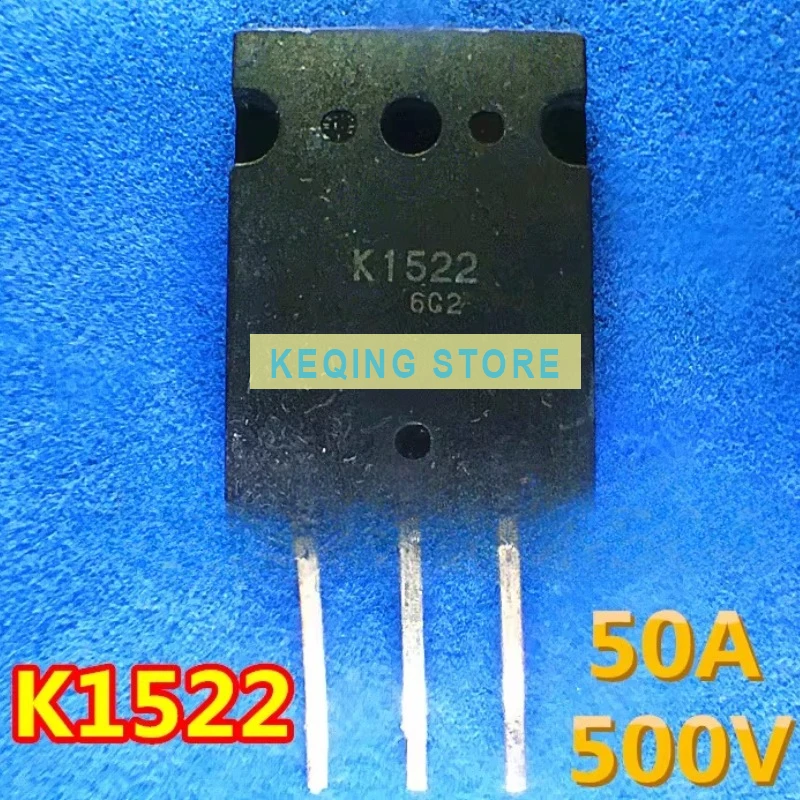 10PCS Used+Not NEW+Send after Measure 2SK1522 K1522 TO-3PL 50A500V FET N field, original word original code disassembly machine