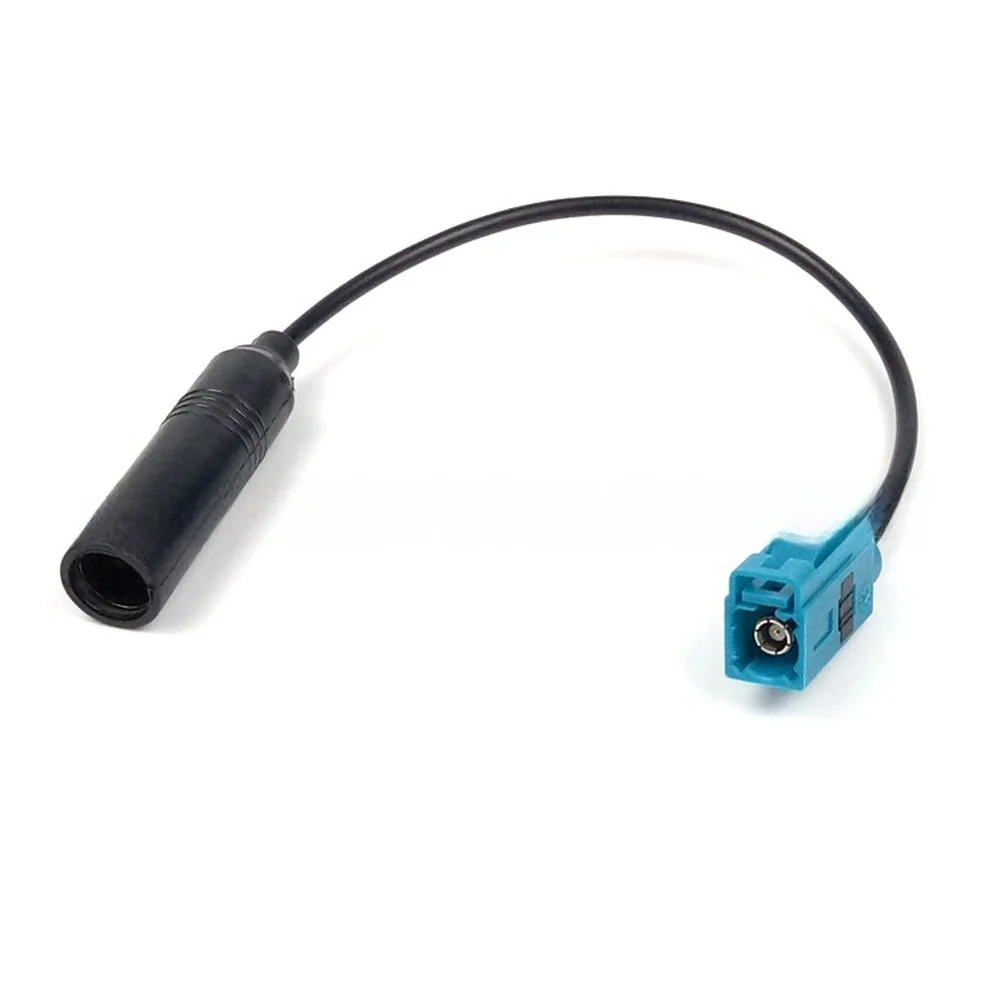 12V Car Audio FM Radio Antenna Adapter Cable Fakra-Female To Din Female Aerial Adapter Automotive Accessories