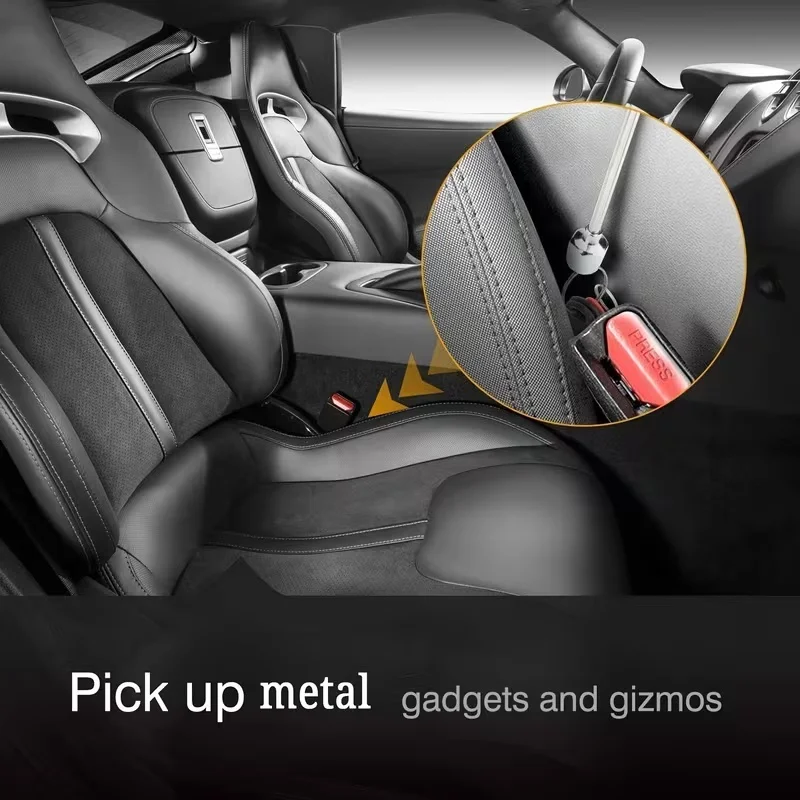 แท่งแม่เหล็กดูดแบบพกพาอเนกประสงค์ พร้อมคลิปหนีบปากกา สำหรับซ่อมรถยนต์