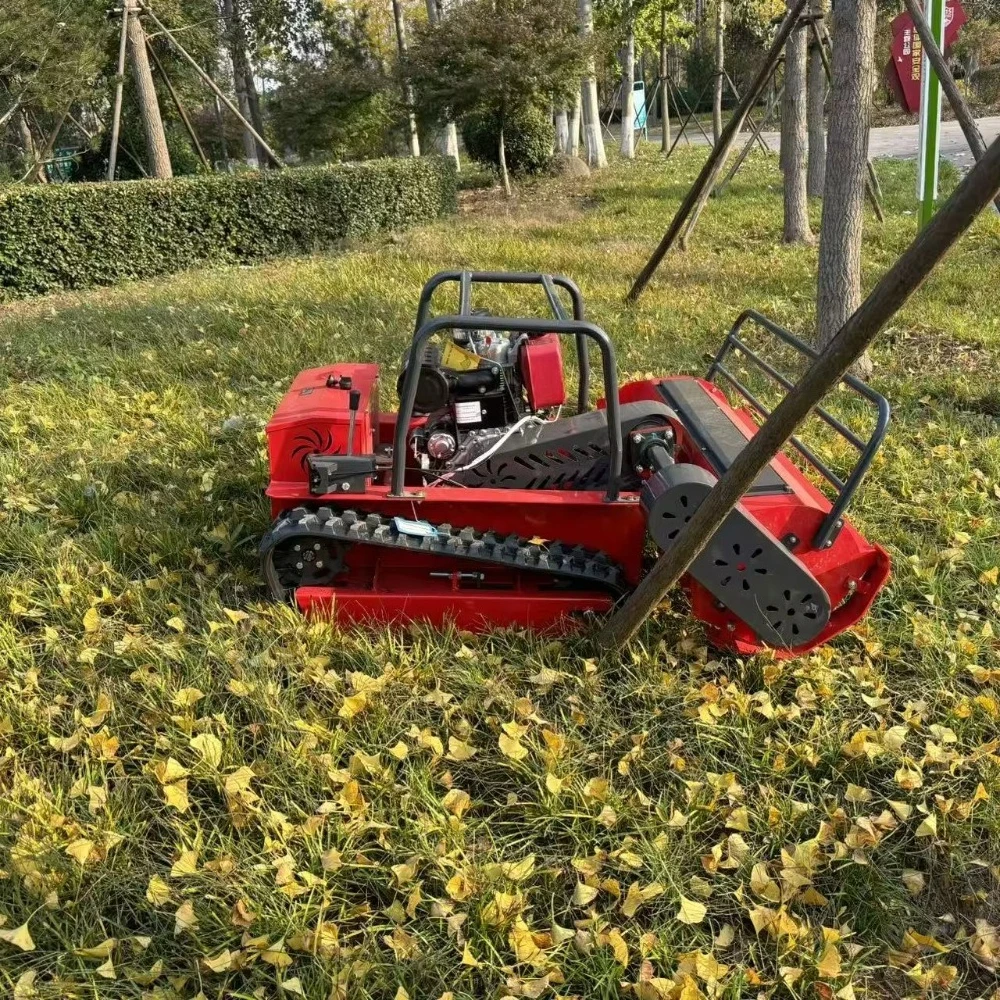 Orchard Farm Remote Control Lawn Mower   Lawn Mower Robot Flail Mower