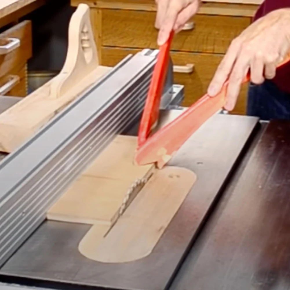 Table Saw Operations Safety Push Sticks Hand Protection Tool Prevents Kickbacks Solid Construction Comfortable Grip