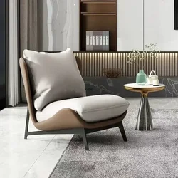 Nordic Single Person Sofa Chair Irregular Leisure Latex Lazy Sofa Modern Simple Design Art Balcony Home Furniture Living Room