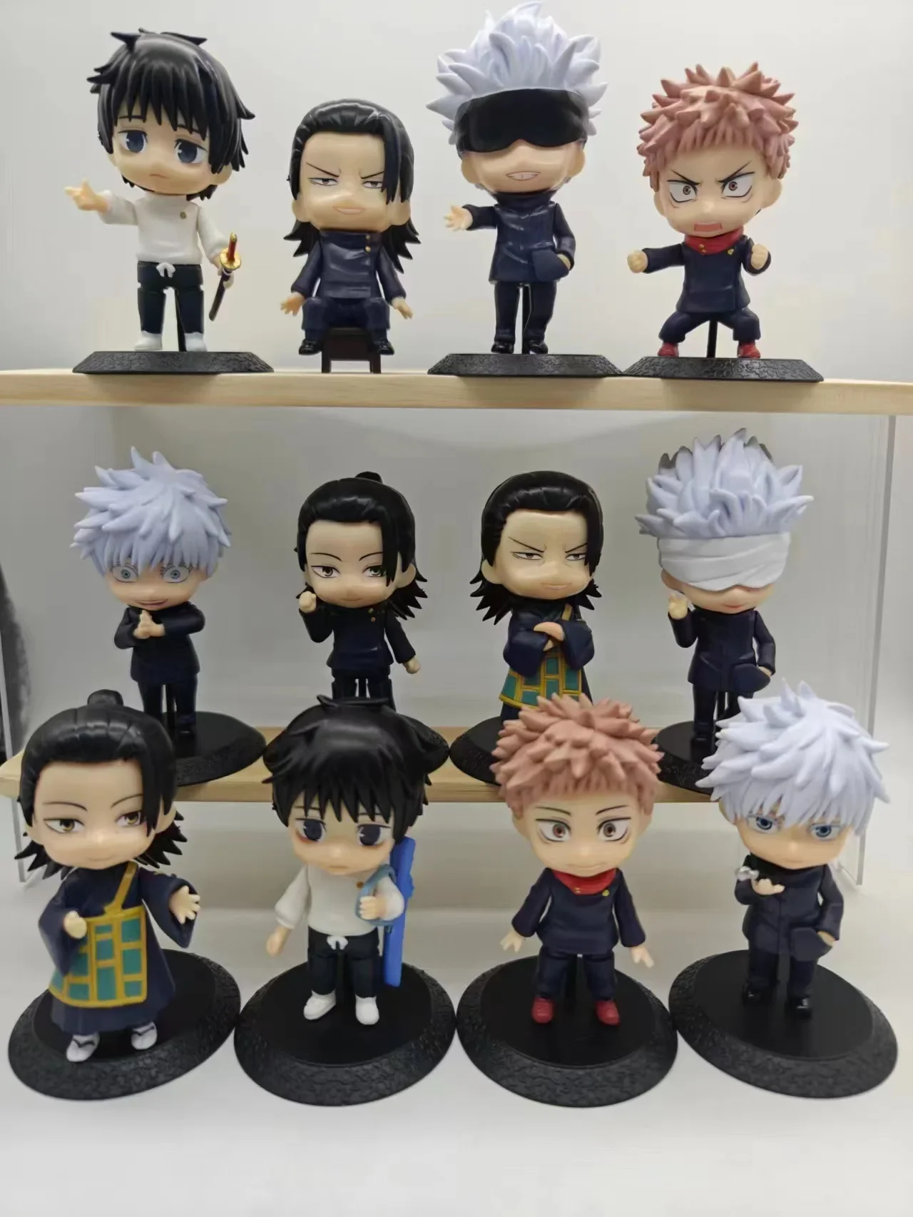 

Jujutsu Kaisen action character, 10cm toy, set of 12 pieces each