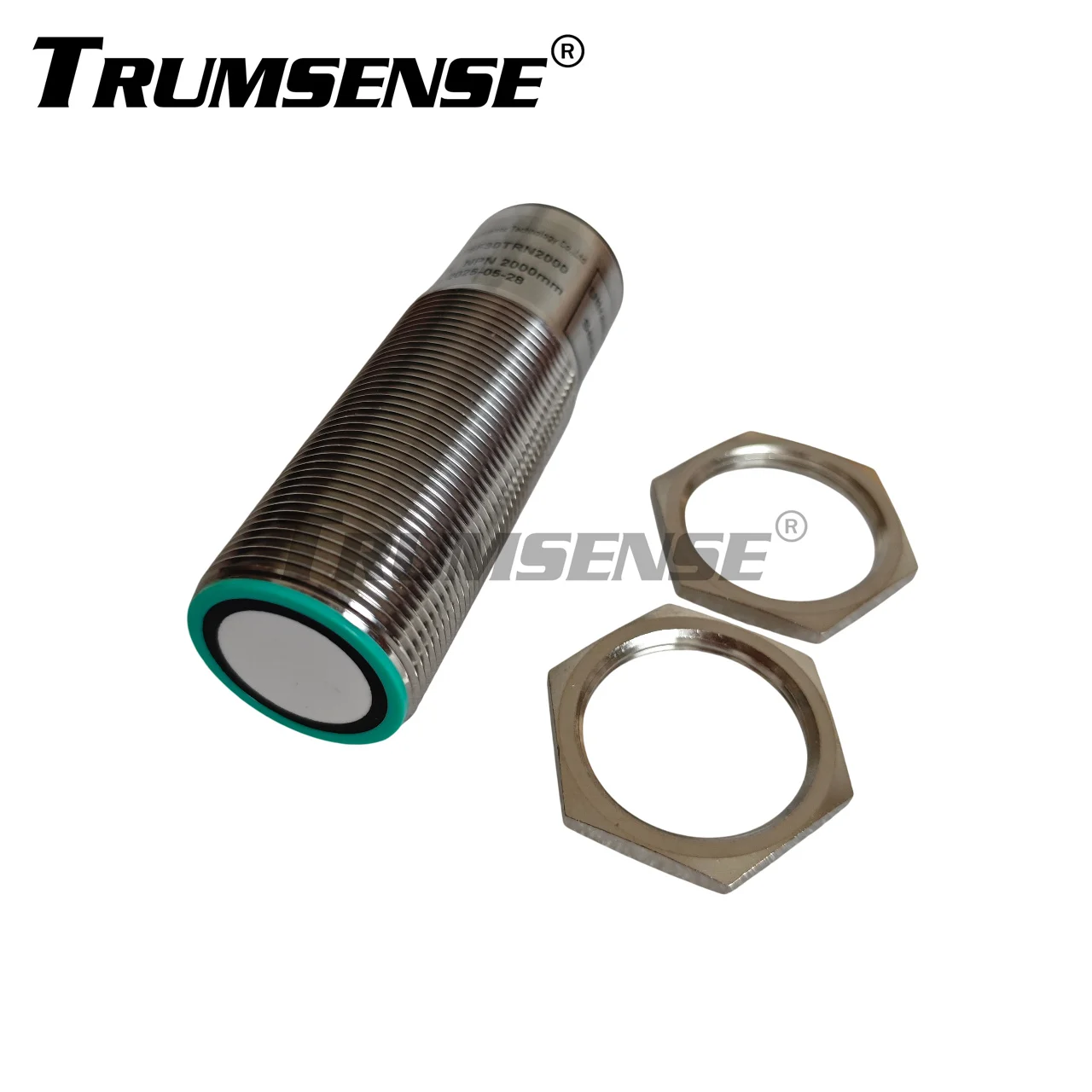 SS304 Shell Trumsense Ультразвуковой датчик расстояния диапазона 2 м STT175F30TRN2000 Мощность от 15 до 30 В Выход NPN для высоты жидкости и т. д.