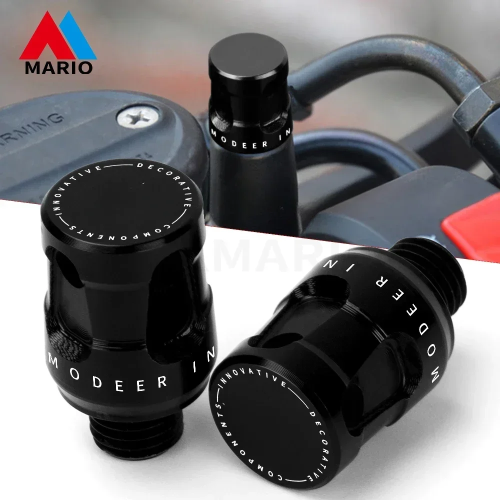 

For YAMAHA MT-10 MT-25 MT MT10 MT25 MT 10 25 Motorcycle Accessories CNC Aluminum M10*1.25 Mirror Hole Plugs Screws Bolts