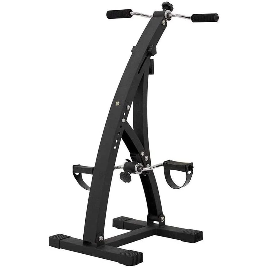 Fold Pedal Exerciser Rehabilitation Bicycle with LCD Monitor Home Gyms Fitness Equipment Limbs Training Exercise Bike