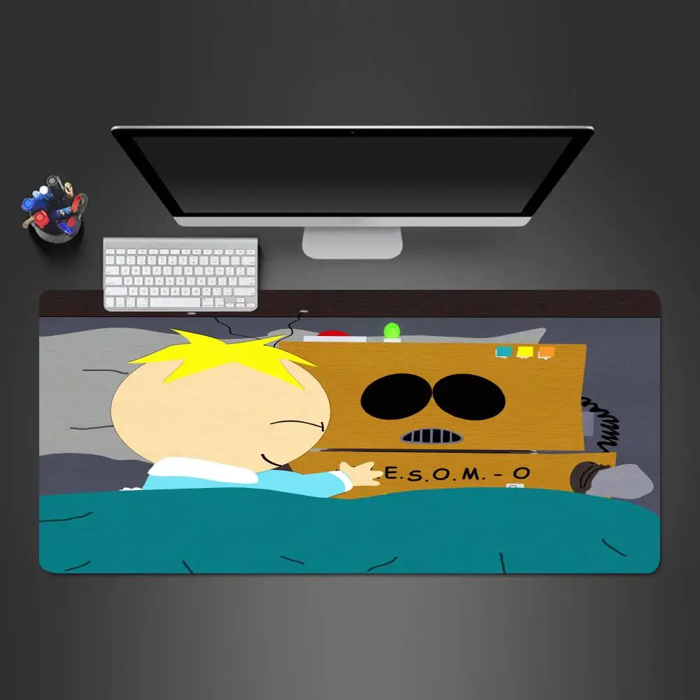 TV Show- South ParkS Keyboard Mat Desk Pad Mouse Pad Natural Rubber Desk Rug Mouse HomePad For Carpet Large Gaming PC Mouse Pad