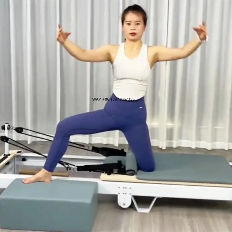 

Chinese Supplier Portable Pilates Equipment Aluminum Folding Reformer Pilates Yoga Practice