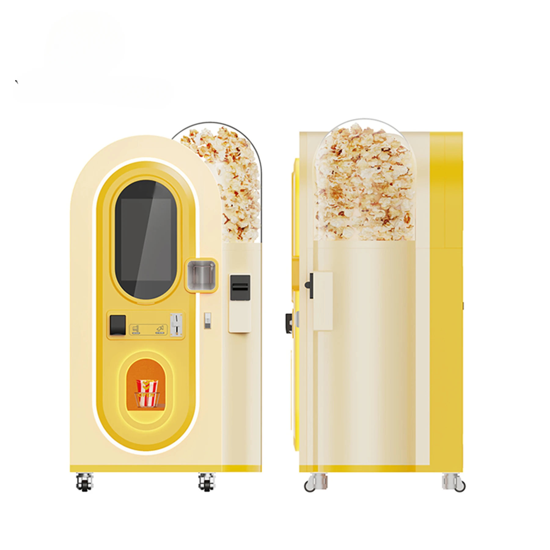 YG Customized Popcorn Vending Machine Snack Food Commercial Automatic Popcorn Vending Machine