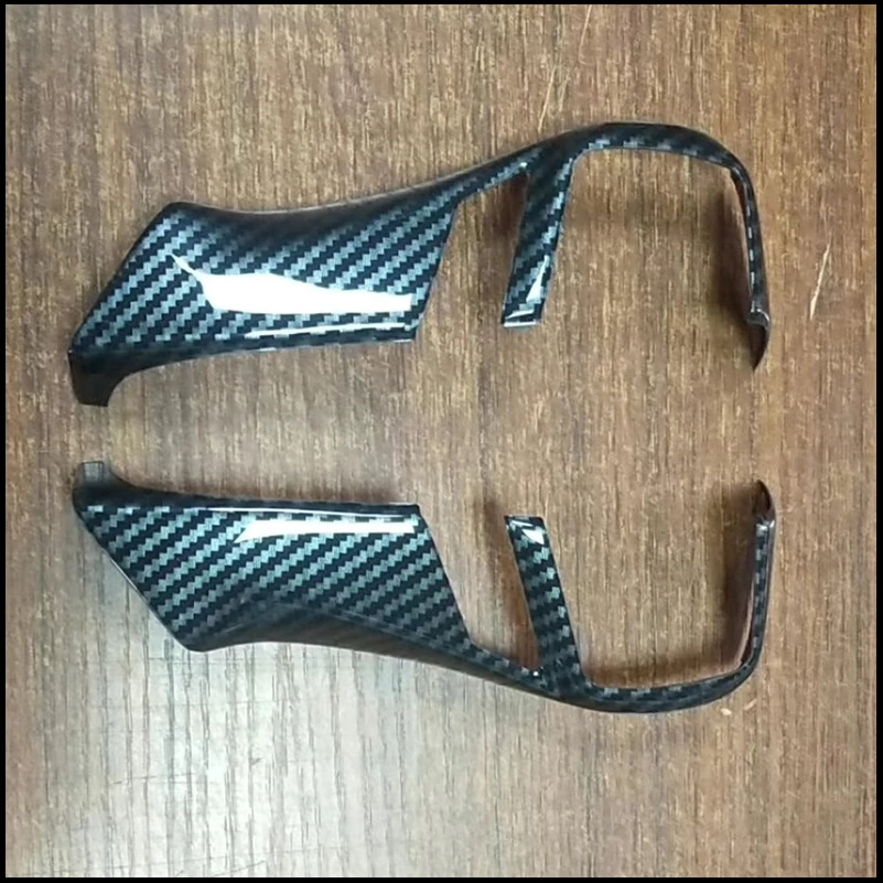 

For Toyota MarkX Mark X X130 2010-2017steering wheel trim decorative Control Button frame sequins Sticker Cover Car Accessories
