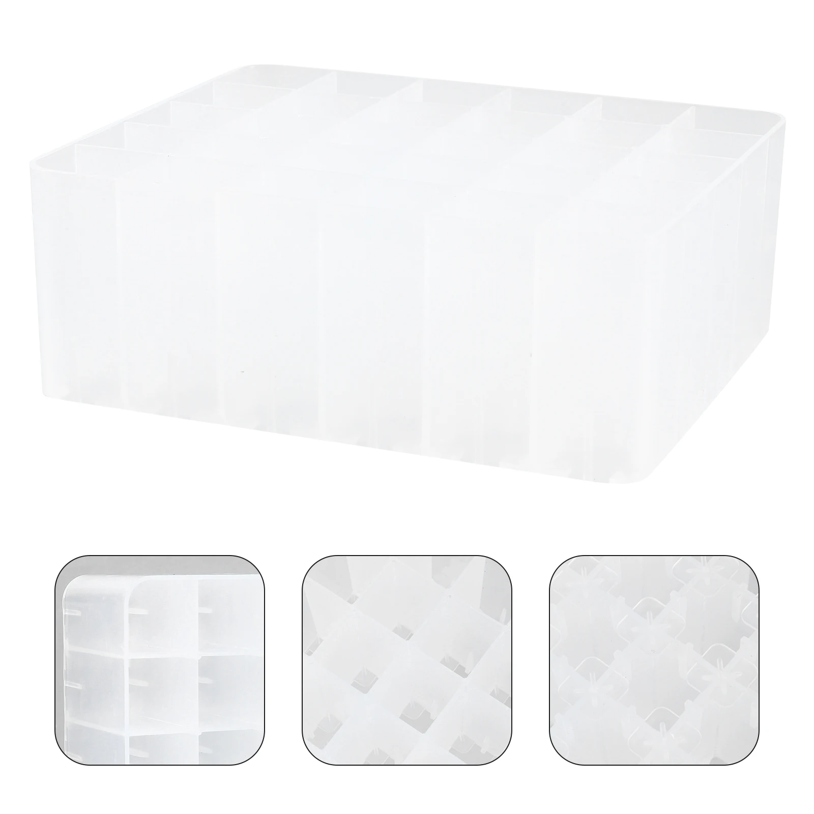 

4 Pcs Desktop Pen Box Storage Organizer Stationery Multifunctional Holder Office Case
