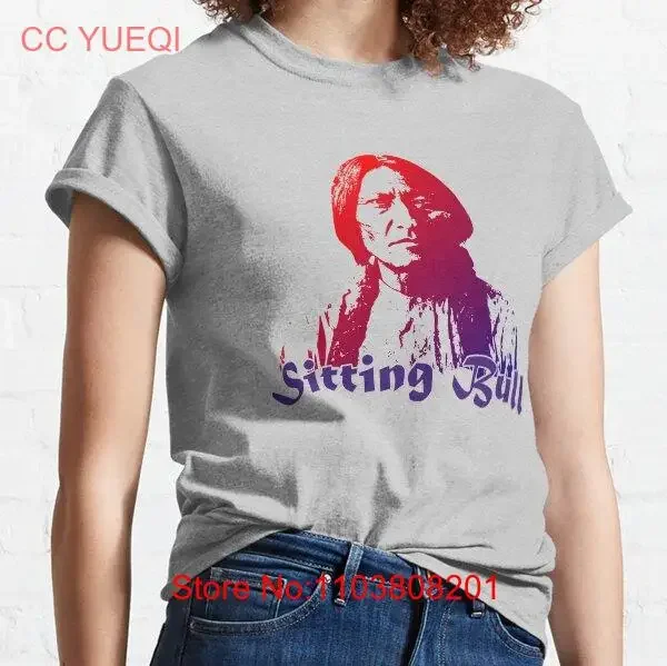 Классическая футболка Sitting Bull, винтажная, слегка мягкая уличная одежда, удобная, повседневная, дышащая, модная