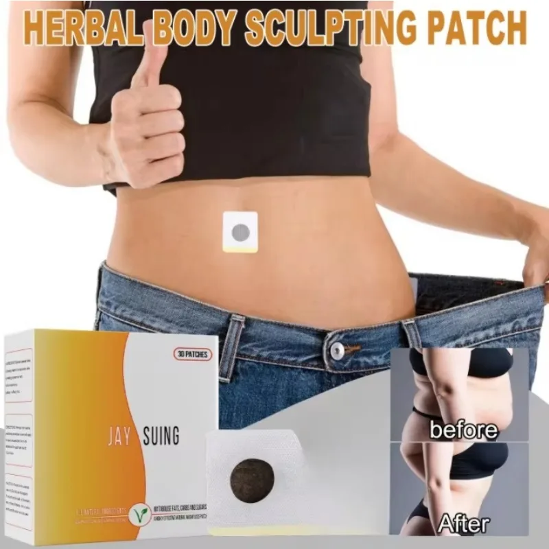 Kruiden Afslankende Navel Patch Lichaam Afslankende Navel Dij Dieet Gewicht Power Loss Navel Luie Body Shaping Patch