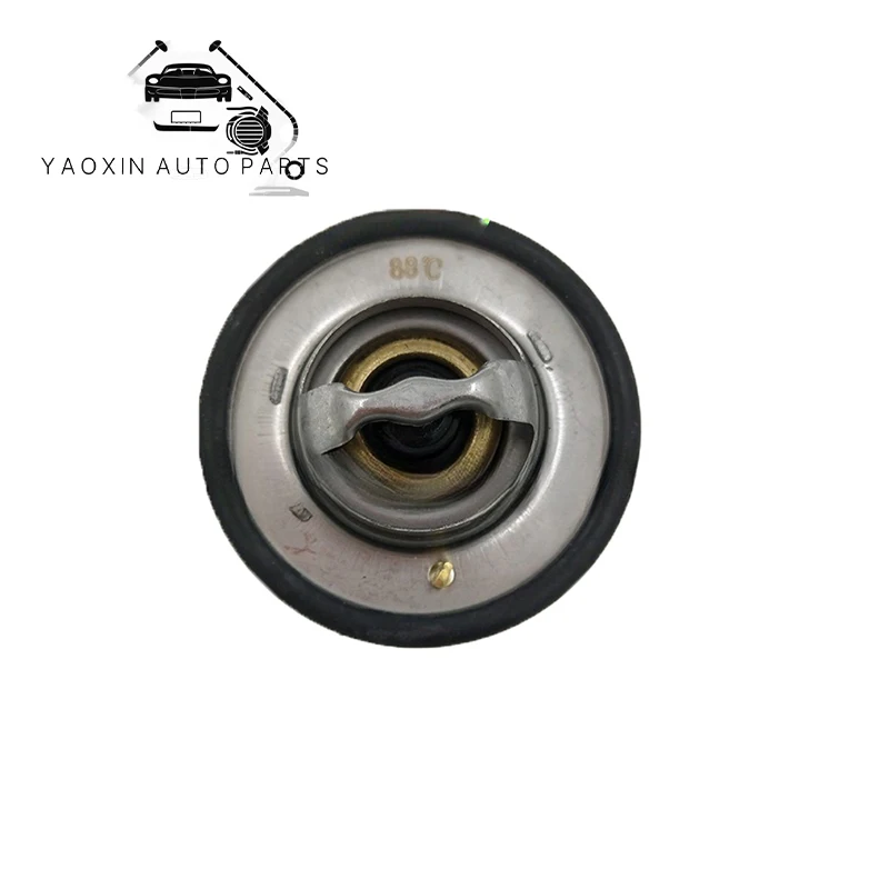 Coolant Thermostat 88℃ 1096283 For Ford Mondeo III 2.0 2.2 2000 - 2007 Ranger 2011- XS7Q8575AA XS7Q-8575-AA