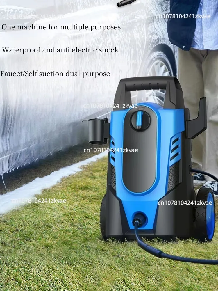 220V 1400W High Pressure Car Washer Car Washing Machine Multifunction Pressure Washer 105bar Car Wash Pump with Water Gun