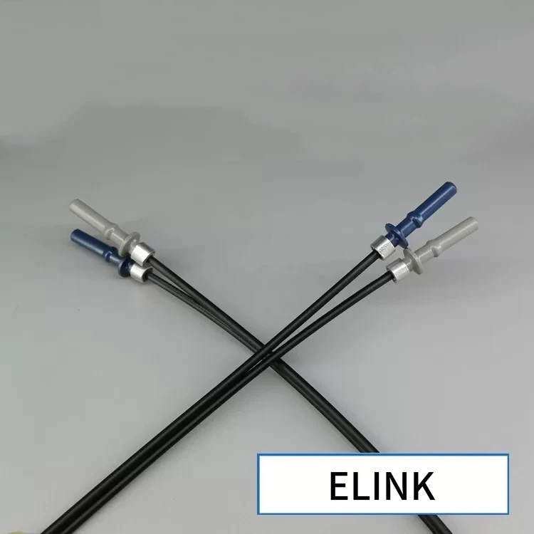 POF jumper HFBR-4501Z-4511Z duplex connecting cable plastic optical fiber 1m 10m 50m 60m 5m ftth elink