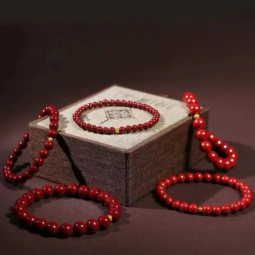 Lucky Four Leaf Clover Bracciale con filo rosso Tennis da donna per uomo Coppia Amicizia Artigianato Accessori di gioielli di lusso Nuovo