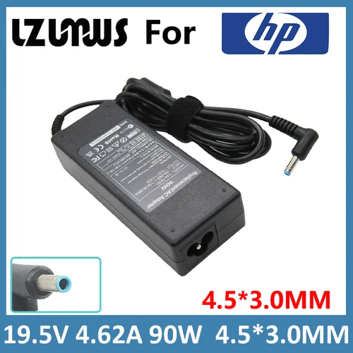 19,5 V 4.62A 90W 4,5*3,0 MM AC cargador de ordenador portátil adaptador de corriente para HP Pavilion 14 15 Envy Sleekbook 17 17-j000 PPP012C-S Stream 11
