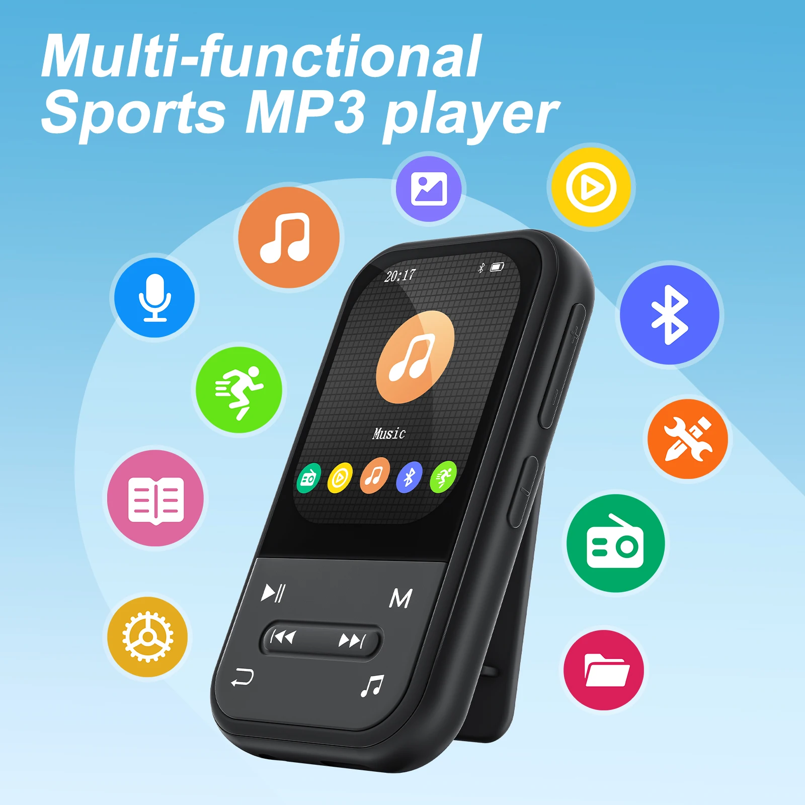 Bluetooth 5.3 Clip …