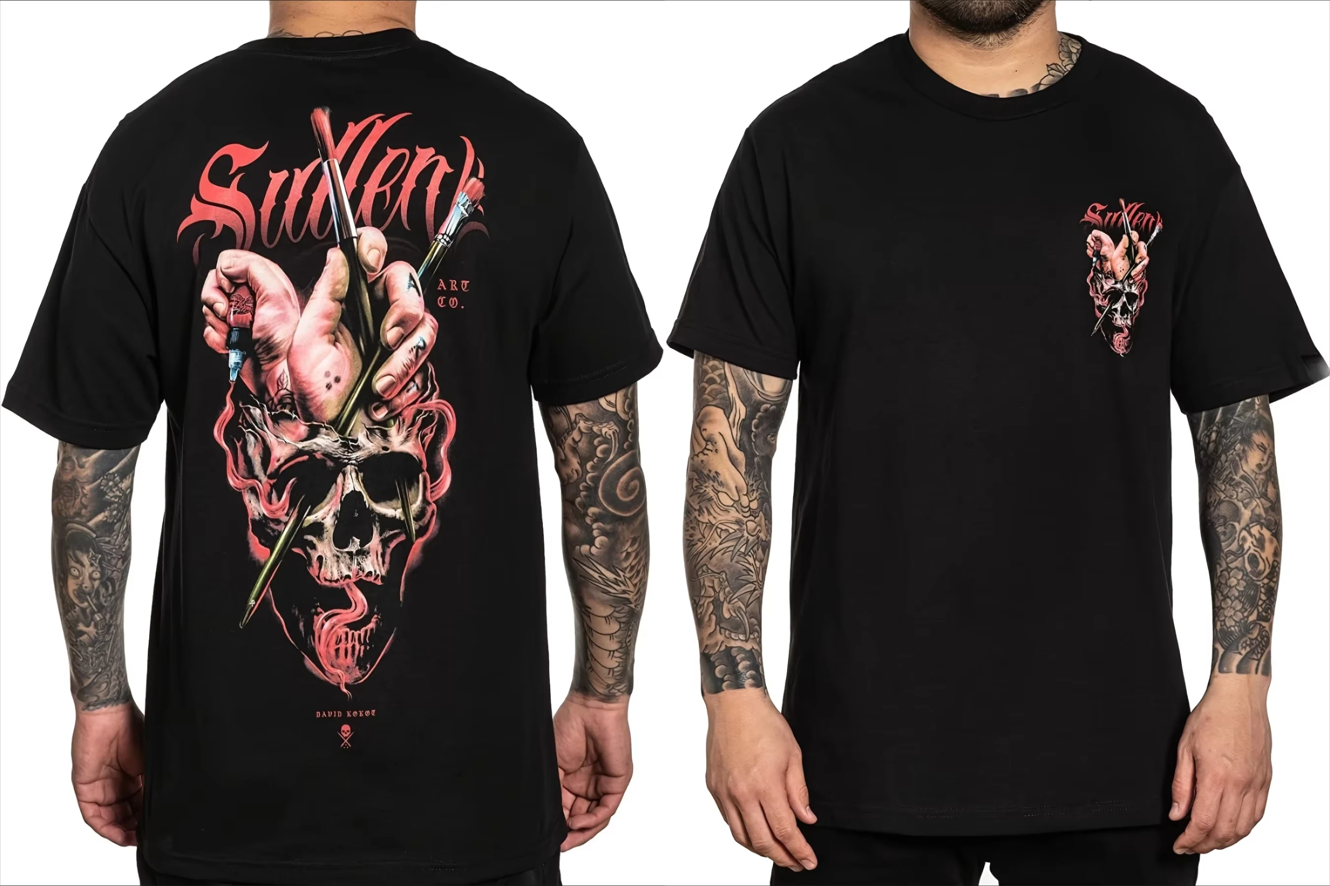 

Sullen Men'S Badge Standard Short Sleeve T Shirt Graphic Short Sleeve Shirt Unisex Men Women Summer