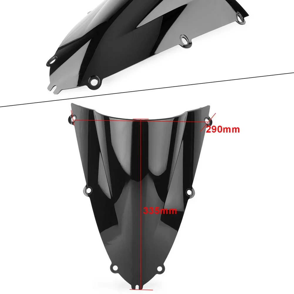 Motorcycle Accessories Windshield Double Bubble WindScreen Visor Fairing Deflector For Yamaha R1 YZF 1000 YZF-R1 1998 1999 YZFR1