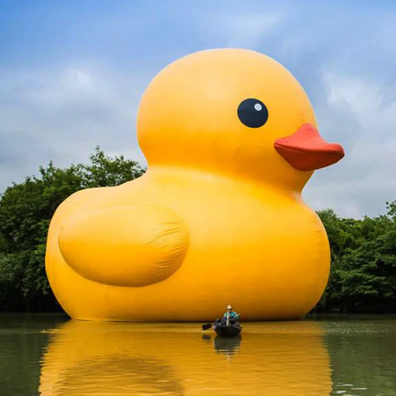

Yellow Duck 2/3/4/5m Custom Giant Inflatable Duck Animal Cartoon Model Inflatable Lovely