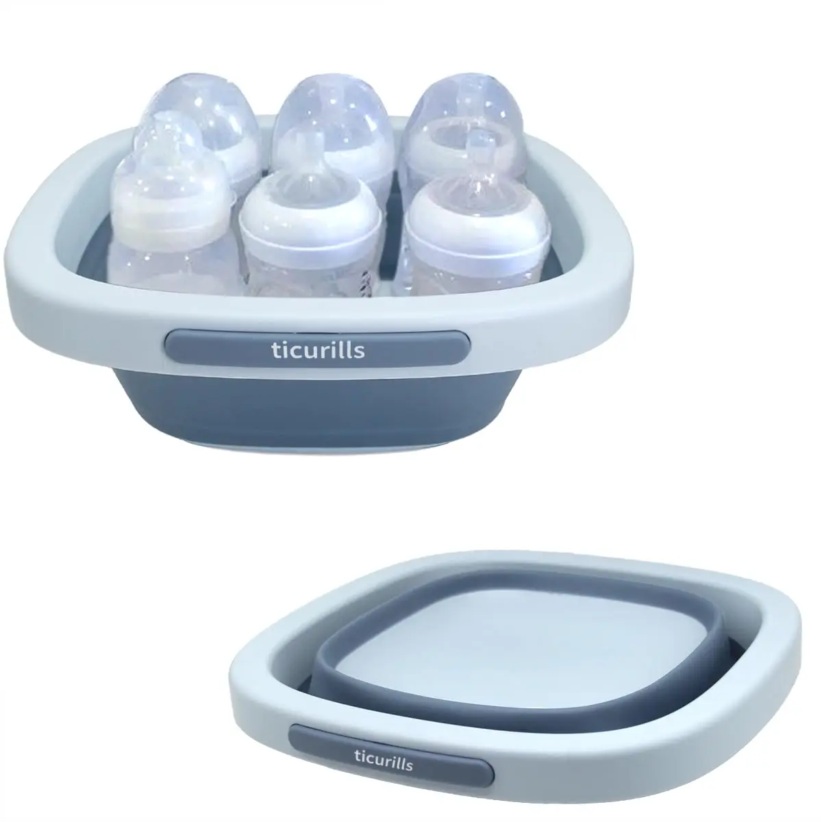 

Складной таз для мытья детских бутылочек, идеальный подарок для малышей и мам, многофункциональный для путешествий и кемпинга